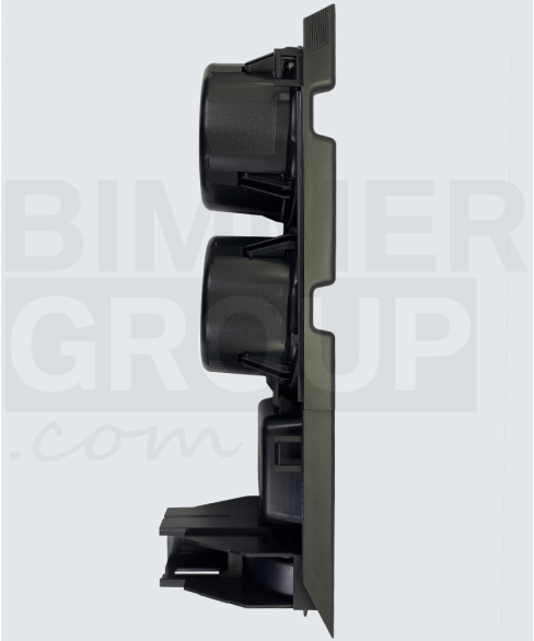 Μαύρη ποτηροθήκη για BMW Σειρά 3 (E46)