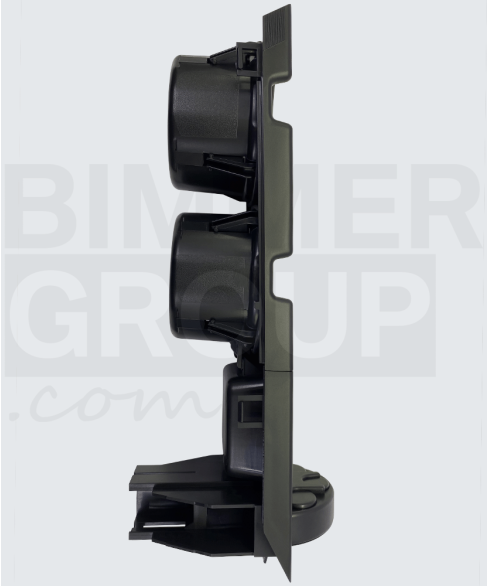 Μαύρη ποτηροθήκη για BMW Σειρά 3 (E46)