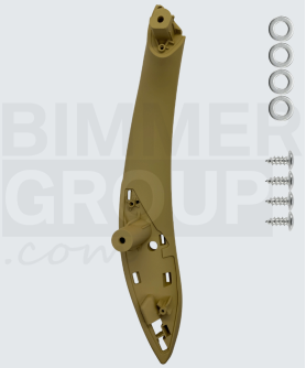 beige λαβή πόρτας πίσω αριστερά για BMW Σειρά 3, 4, M3, M4 (F30/F31/F34/F36/F80)