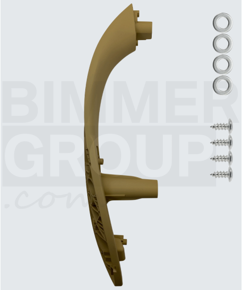 beige λαβή πόρτας πίσω αριστερά για BMW Σειρά 3, 4, M3, M4 (F30/F31/F34/F36/F80)